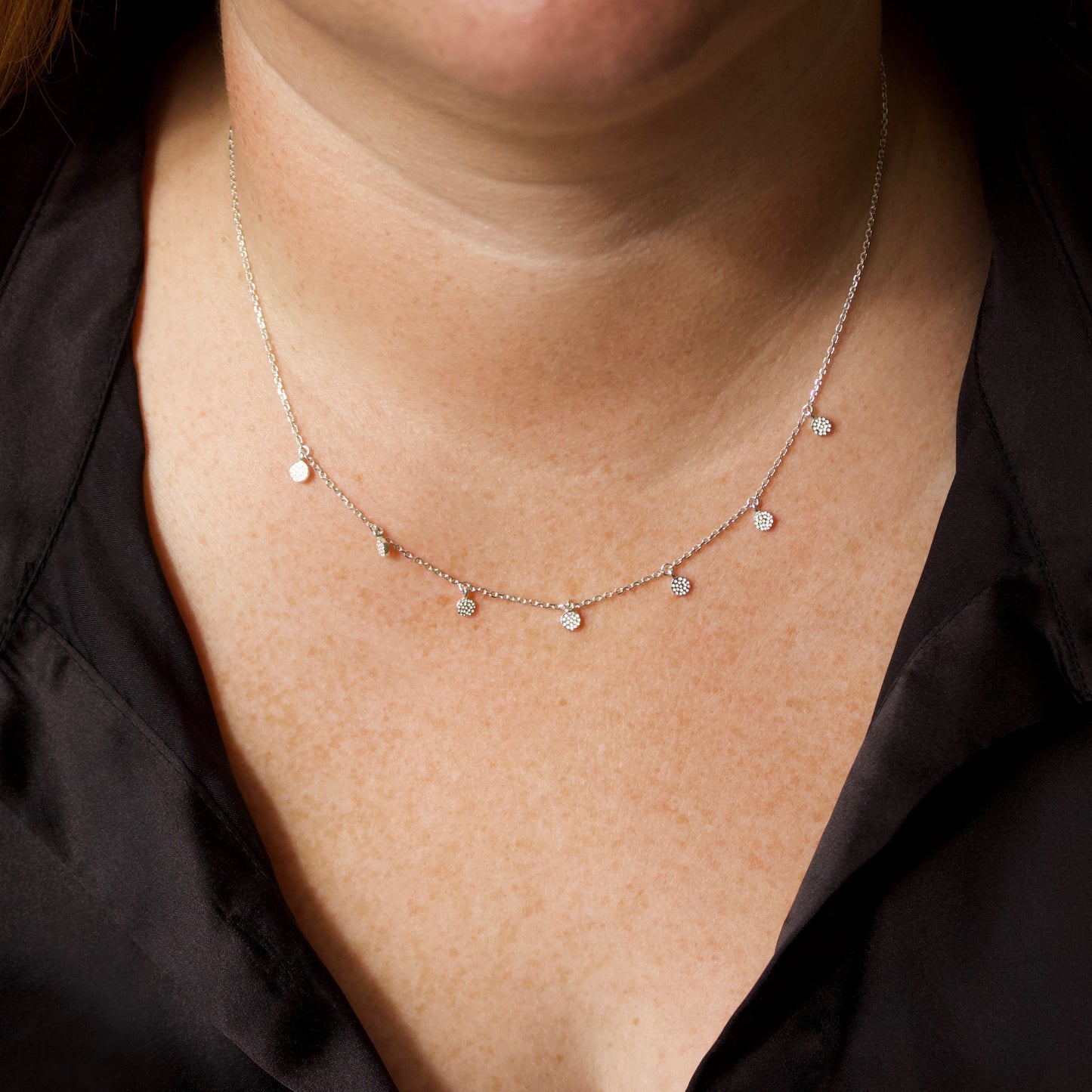 Sterling Silver Coin Necklace