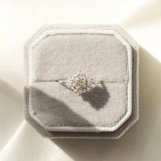 Aria Salt & Pepper Diamond Ring