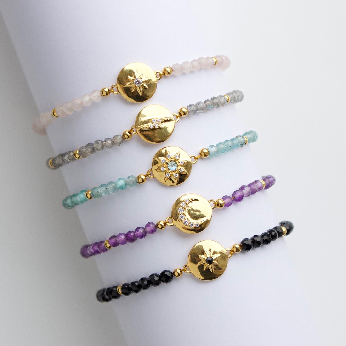 Carrie elizabeth manifestation charity princes trust onyx bracelet