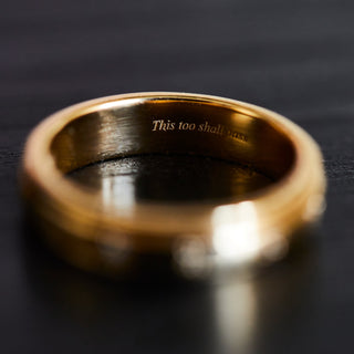 Star Set Spinning Ring In Gold Vermeil - Ring - Carrie Elizabeth
