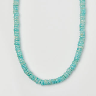 carrie elizabeth statement tyre amazonite beaded necklace
