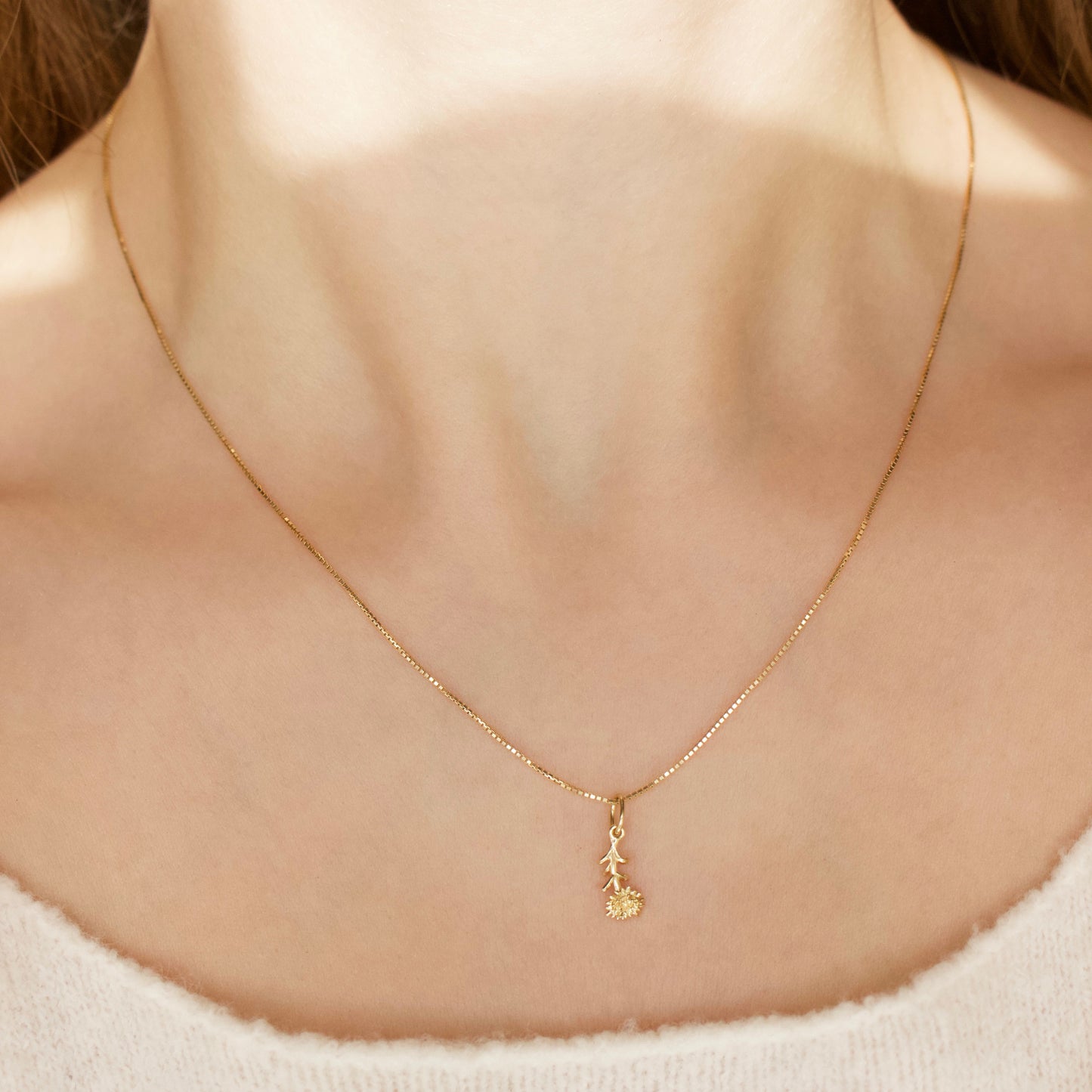 Carrie elizabeth birth flower charms 9k solid gold
