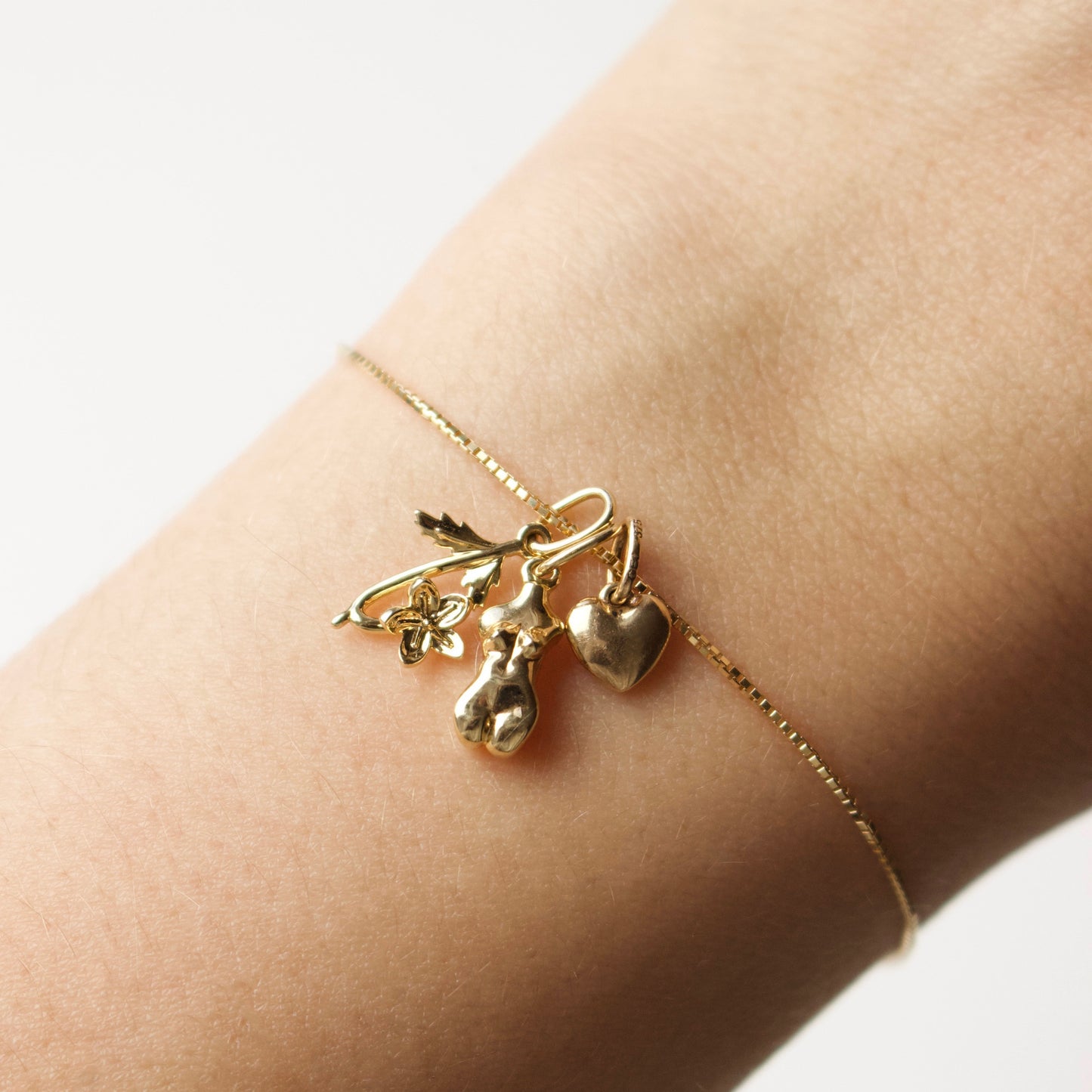 Birth Flower Charm