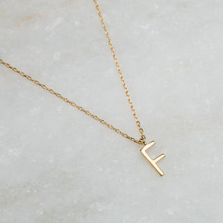 14k Gold Vermeil Delicate Initial Pendant Necklace 55.00 100k10, 16", Best Seller, Bridesmaid, Gold, Initial, Metal, necklace, Personal, under-80, Valentines