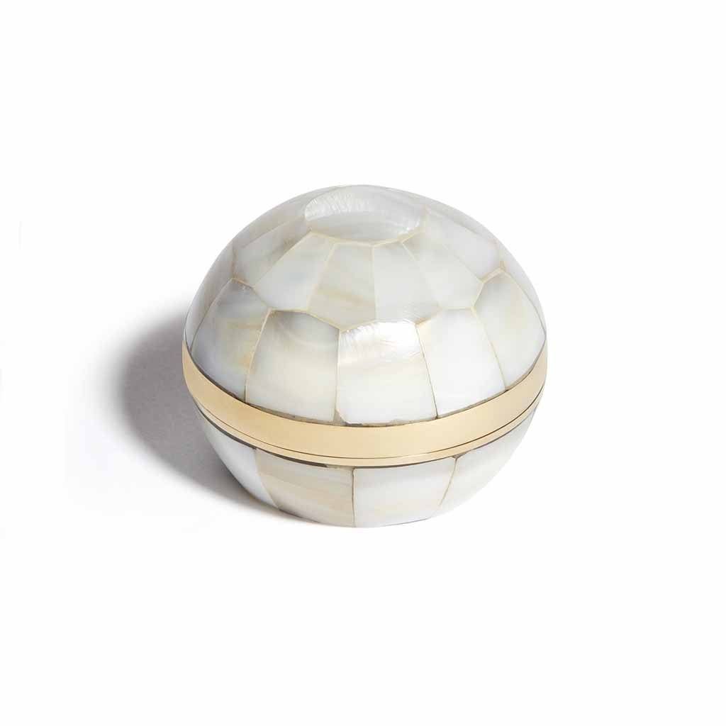 Small Mother Of Pearl Trinket Pot Gift Card Carrie Elizabeth