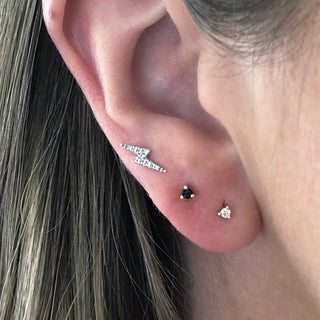 9K Solid Gold Diamond Stud Earring 90.00 9K Solid Gold, Diamond, earrings, New In, over-80, Solid Gold, Studs