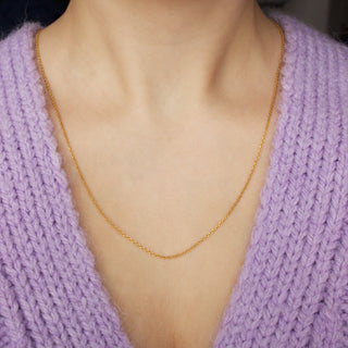 Chain in Gold Vermeil Necklace Malya