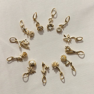Treasured Birth Flower Charm