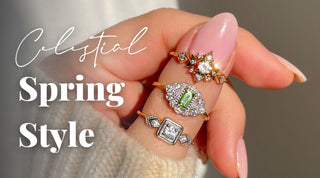 Carrie Elizabeth celestial vintage jewellery