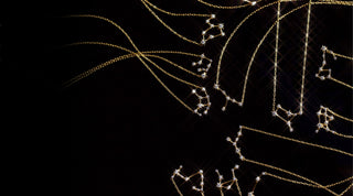 Carrie Elizabeth Diamond Constellation Necklaces