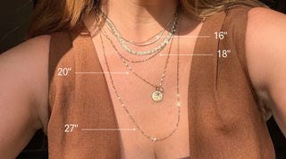 Your perfect fit: necklace sizing & length guide