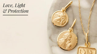 Discover the special meanings behind our 9k Solid Gold Pendants...