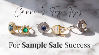 Carrie's Top Tips for sample sale success