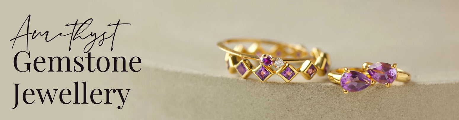 Carrie Elizabeth Jewellery - Amethyst Gemstone Jewellery