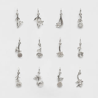 Birth Flower Charm