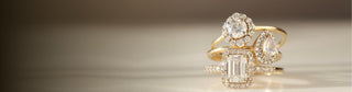 Carrie Elizabeth Engagement Ring & Wedding Band Collection