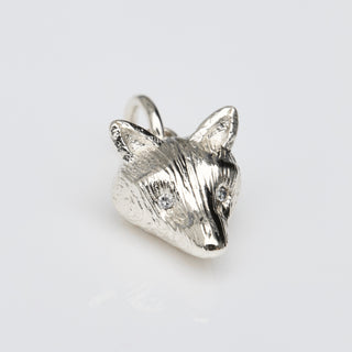 Woodland Diamond Eye Fox Charm