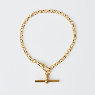 Albert Vintage Chain T-Bar Bracelet