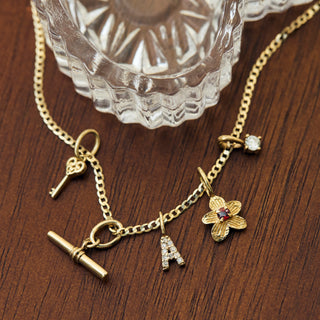 Treasured T-Bar Charm
