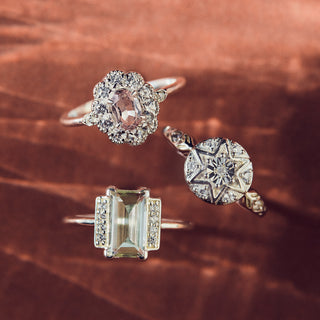 Vintage Star Compass Ring