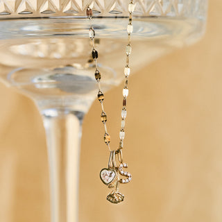 Treasured Diamond Initial Charm