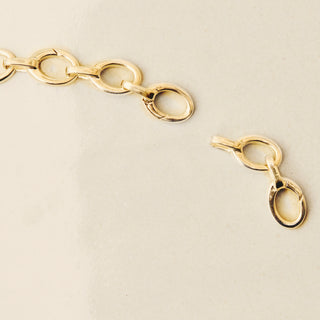 Statement Link Charm Bracelet
