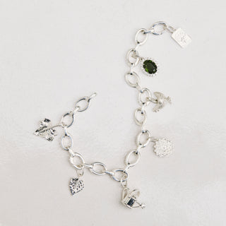 Statement Link Charm Bracelet