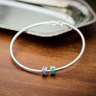 silver torque bracelet