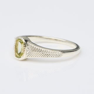 Everly Olive Quartz Vintage Ring
