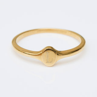 Poppy Mini Signet Ring