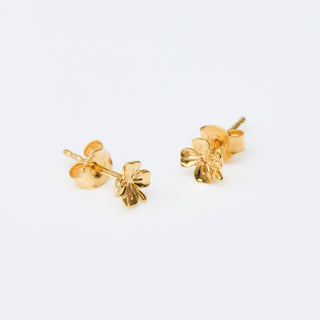 Four Leaf Clover Stud Earrings