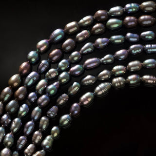 black pearl t bar bracelet in silver