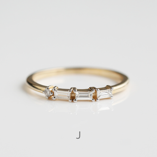 Morse Code Diamond Ring - PRE ORDER