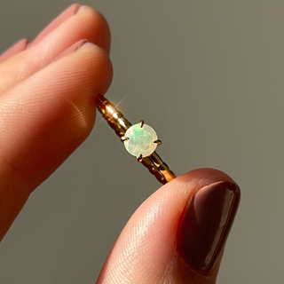 Zoe Sugg Power Intention Ring in Opal