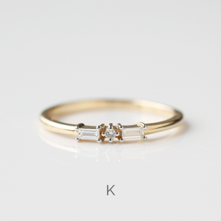 Morse Code Diamond Ring - PRE ORDER