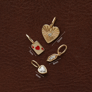 Treasured Ace of Hearts Charm