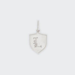 Lydia Millen Evergreen Initial Crest Charm