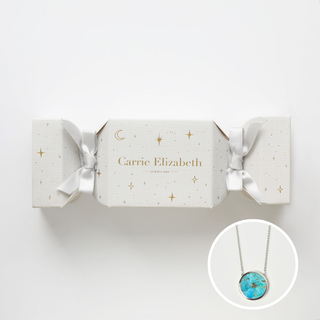 Night Sky Turquoise Necklace Christmas Cracker Gift