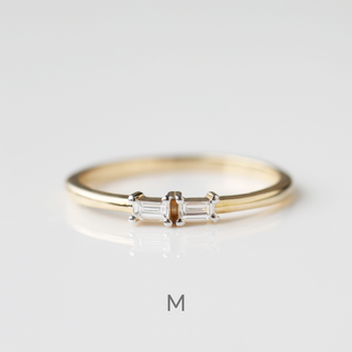 Morse Code Diamond Ring - PRE ORDER