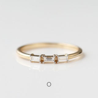 Morse Code Diamond Ring - PRE ORDER