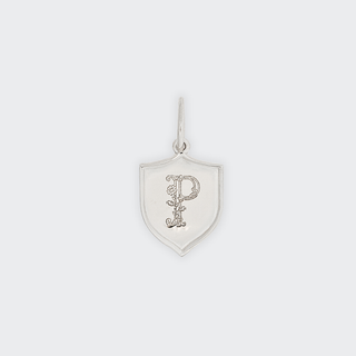 Lydia Millen Evergreen Initial Crest Charm