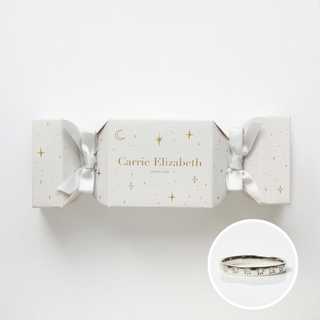 Carrie Elizabeth Christmas Cracker with Silver ring