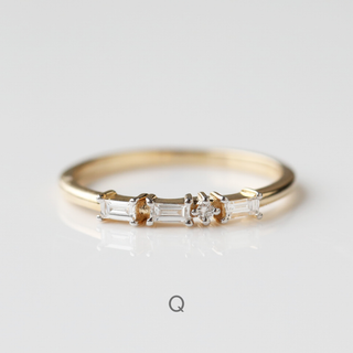 Morse Code Diamond Ring - PRE ORDER