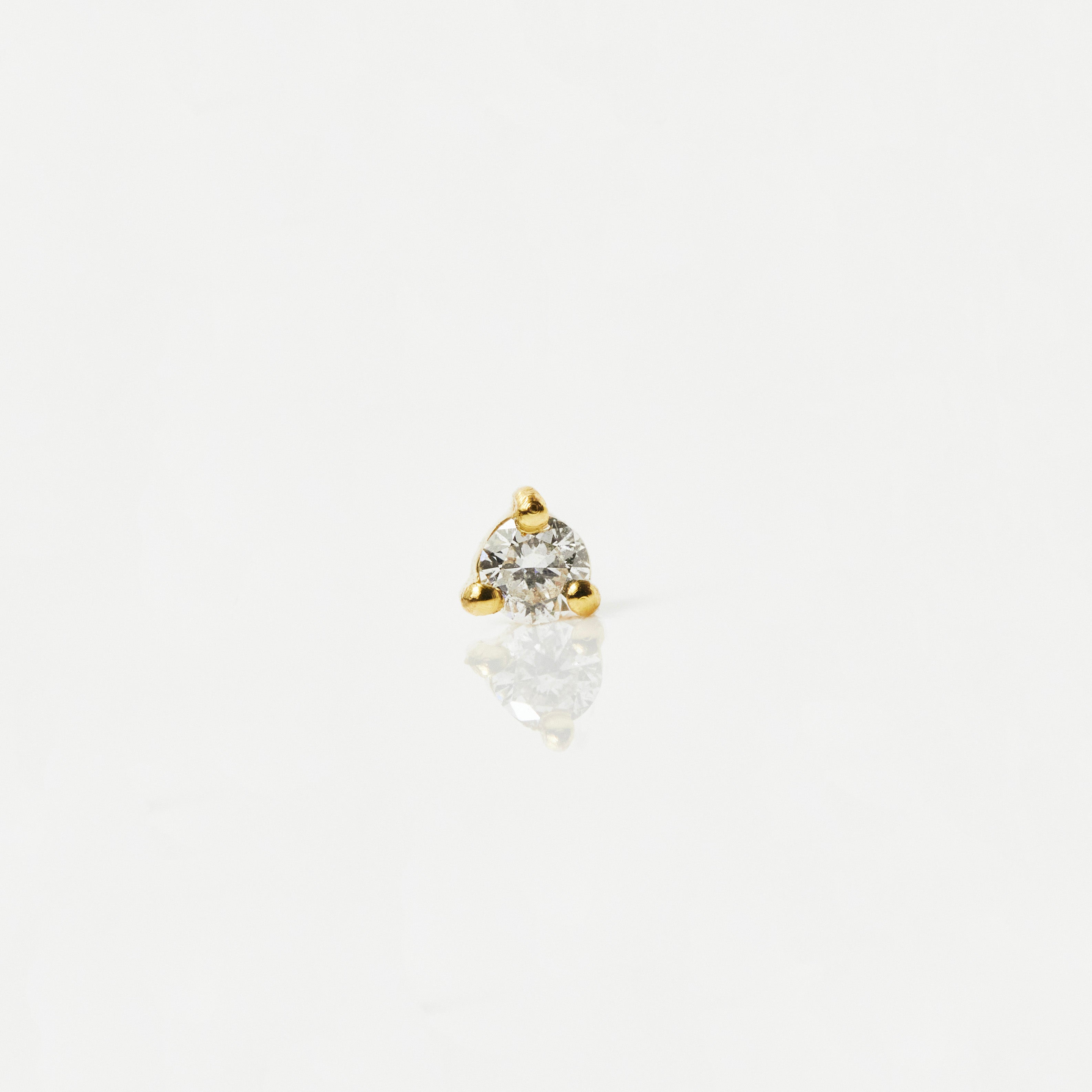 Diamond Stud Earring – Carrie Elizabeth - Main Image