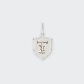Lydia Millen Evergreen Initial Crest Charm