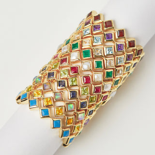 Zoe Sugg Birthstone Eternity Ring 9k Gold