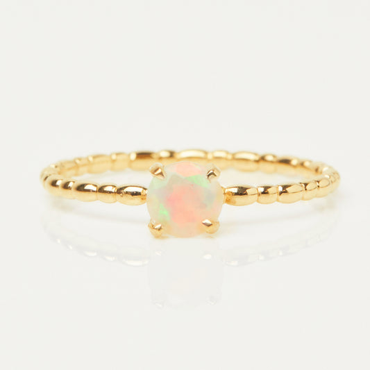 Zoe sugg intentions opal power ring in gold