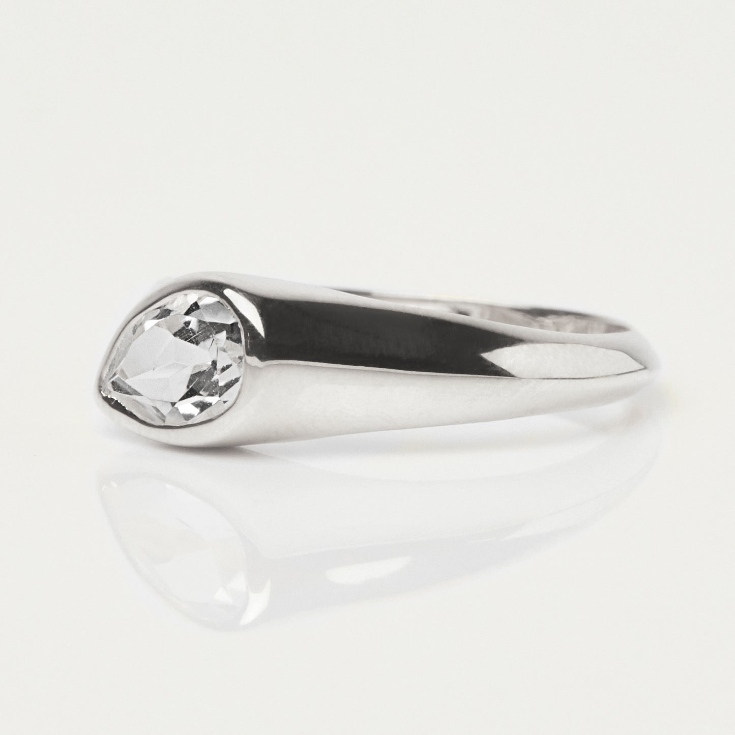Zoe Sugg Heal Intention Ring in Topaz