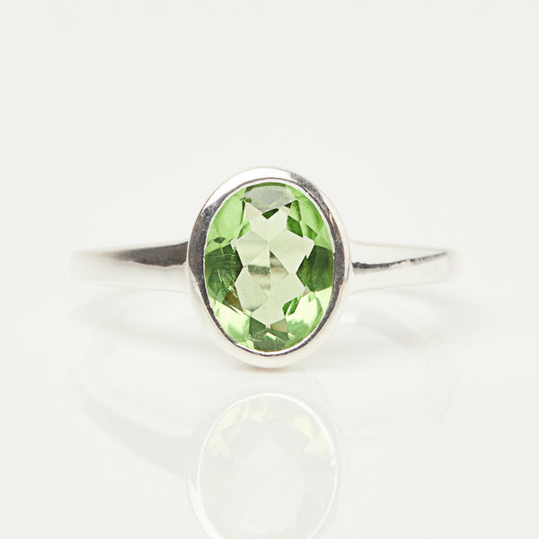 Statement sale peridot rings