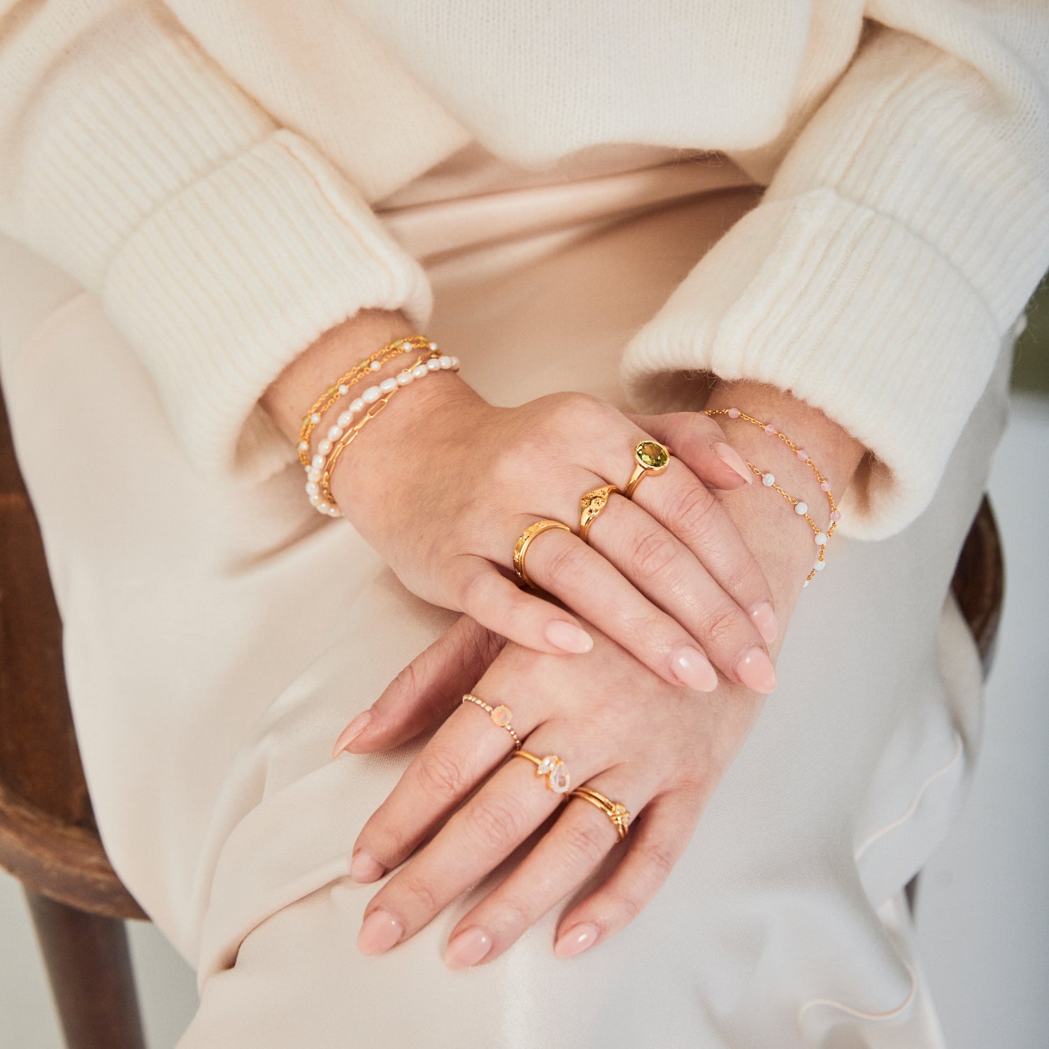Zoe sugg intentions strength ring in gold
